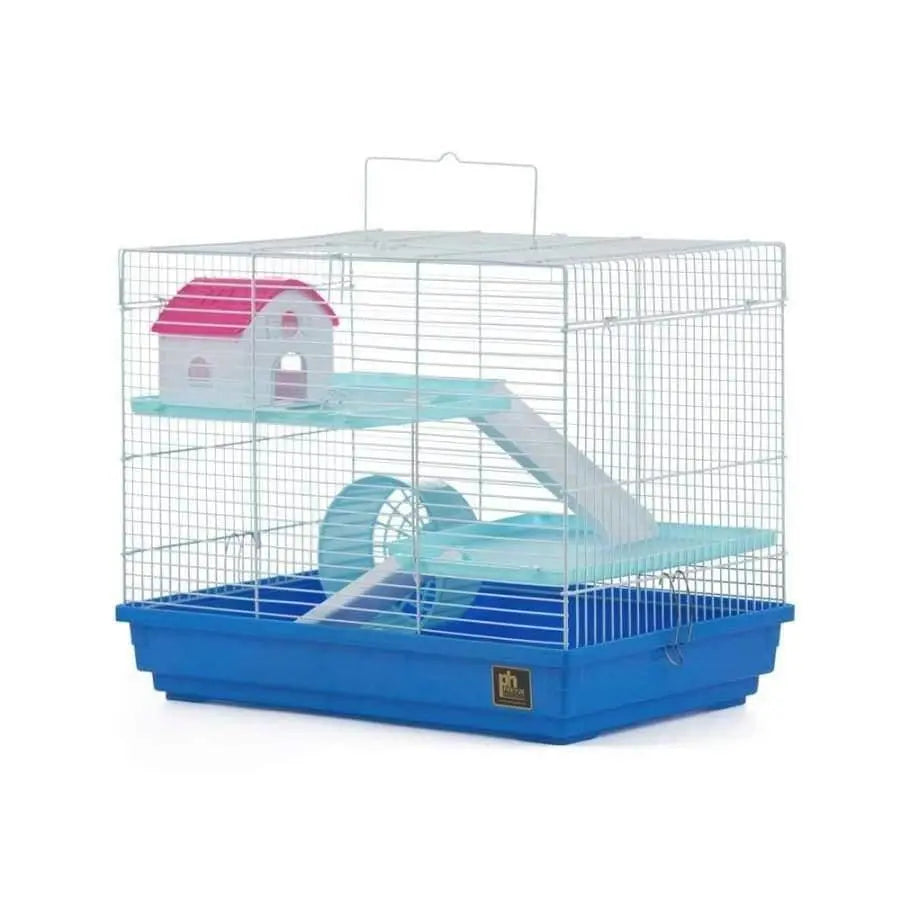 Prevue Pet Products Critter Clubhouse Hamster Cage Blue, White Prevue Pet CPD