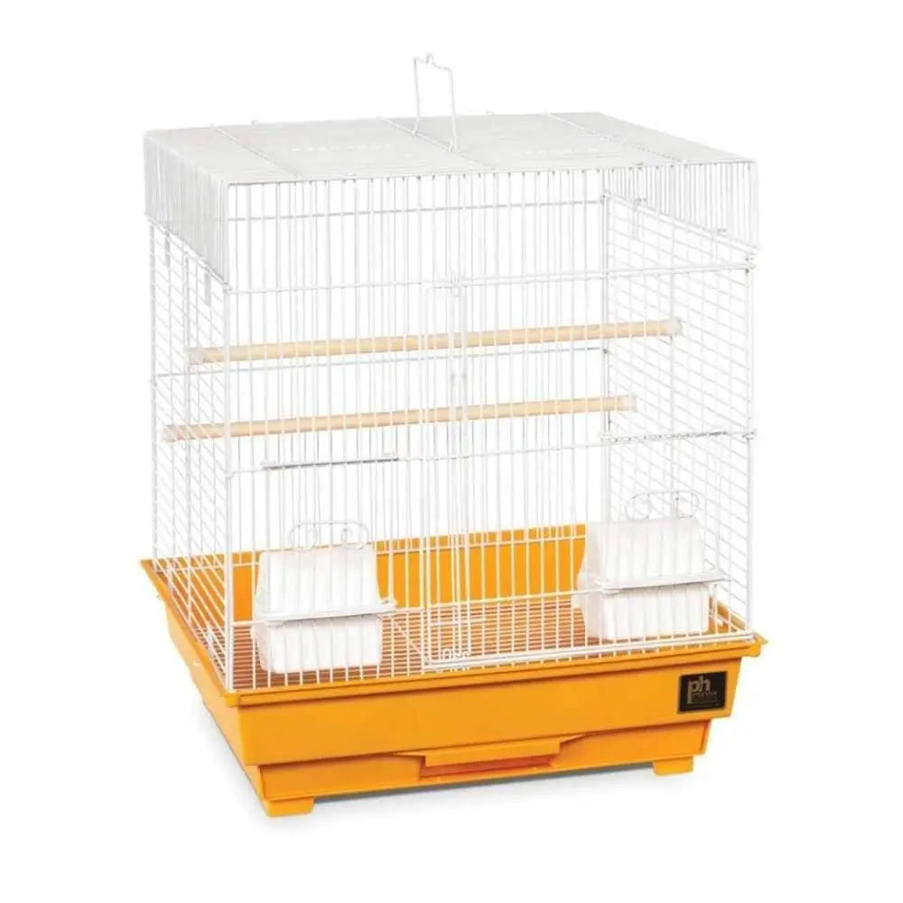 Prevue Pet Products ECONO-1614 Pre-Packed Parakeet or Cockatiel Cage White/Green, White/Red, Prevue Pet CPD