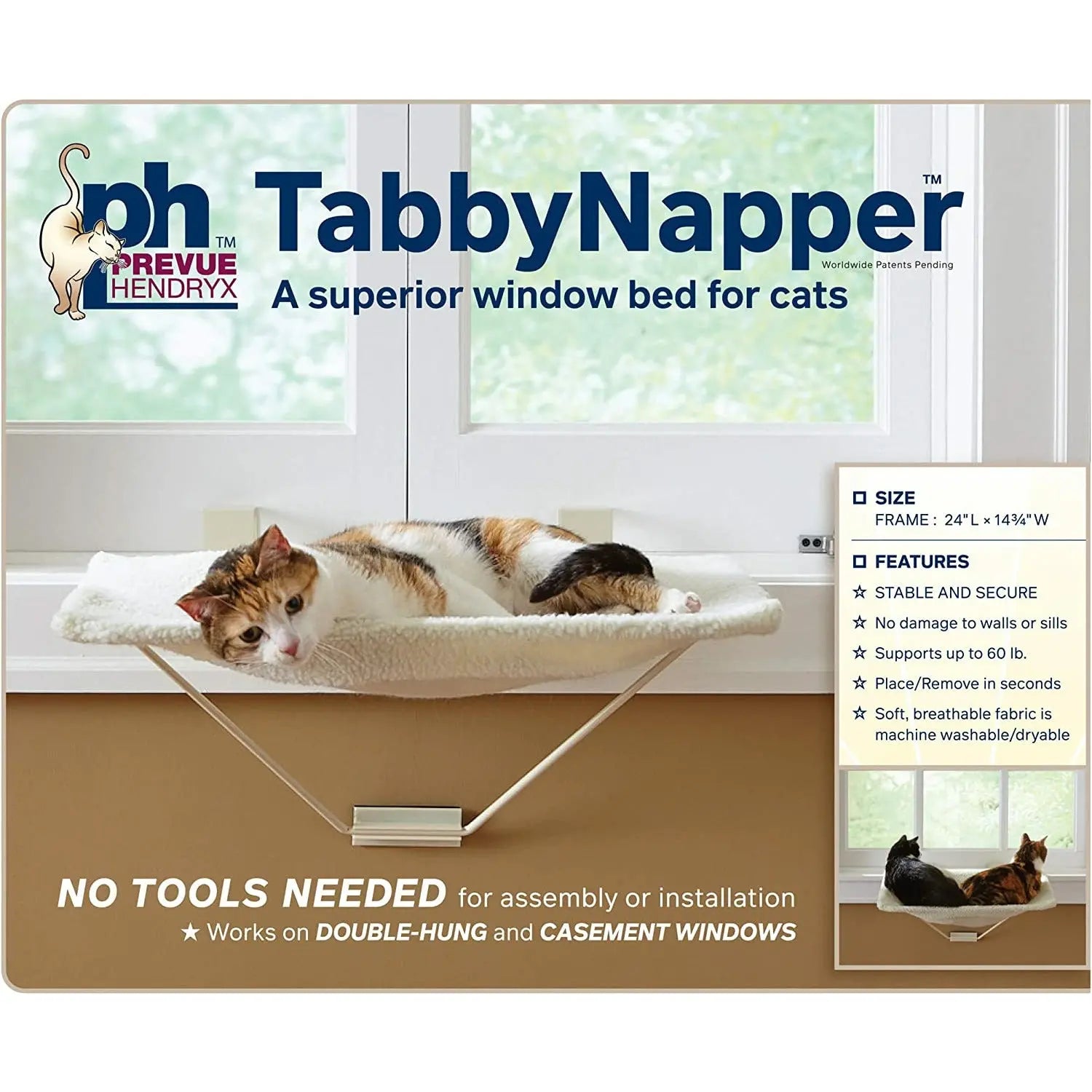 Prevue Pet Products TabbyNapper Cat Window Hammock Prevue Pet
