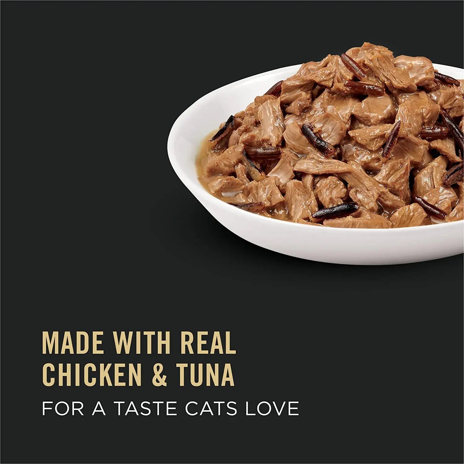 Pro Plan Savor Chicken, Tuna & Wild Rice in Sauce Cat Wet Food 24 / 3 oz Purina