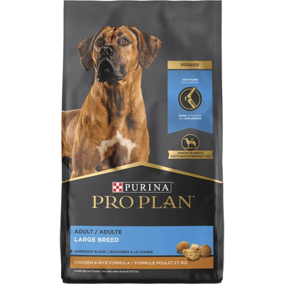 Pro Plan Shredded Blend Chicken & Rice Large Breed Dog 34 Lbs Purina Pro Plan