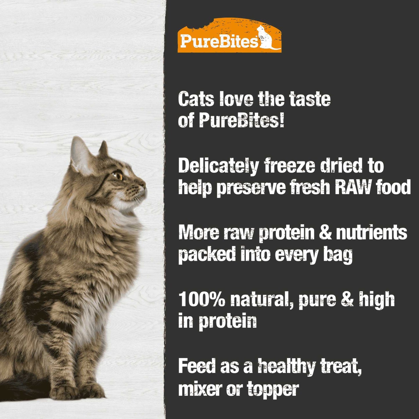 PureBites Duck Liver Freeze-Dried Cat Treats 1.05 oz Pure Treats