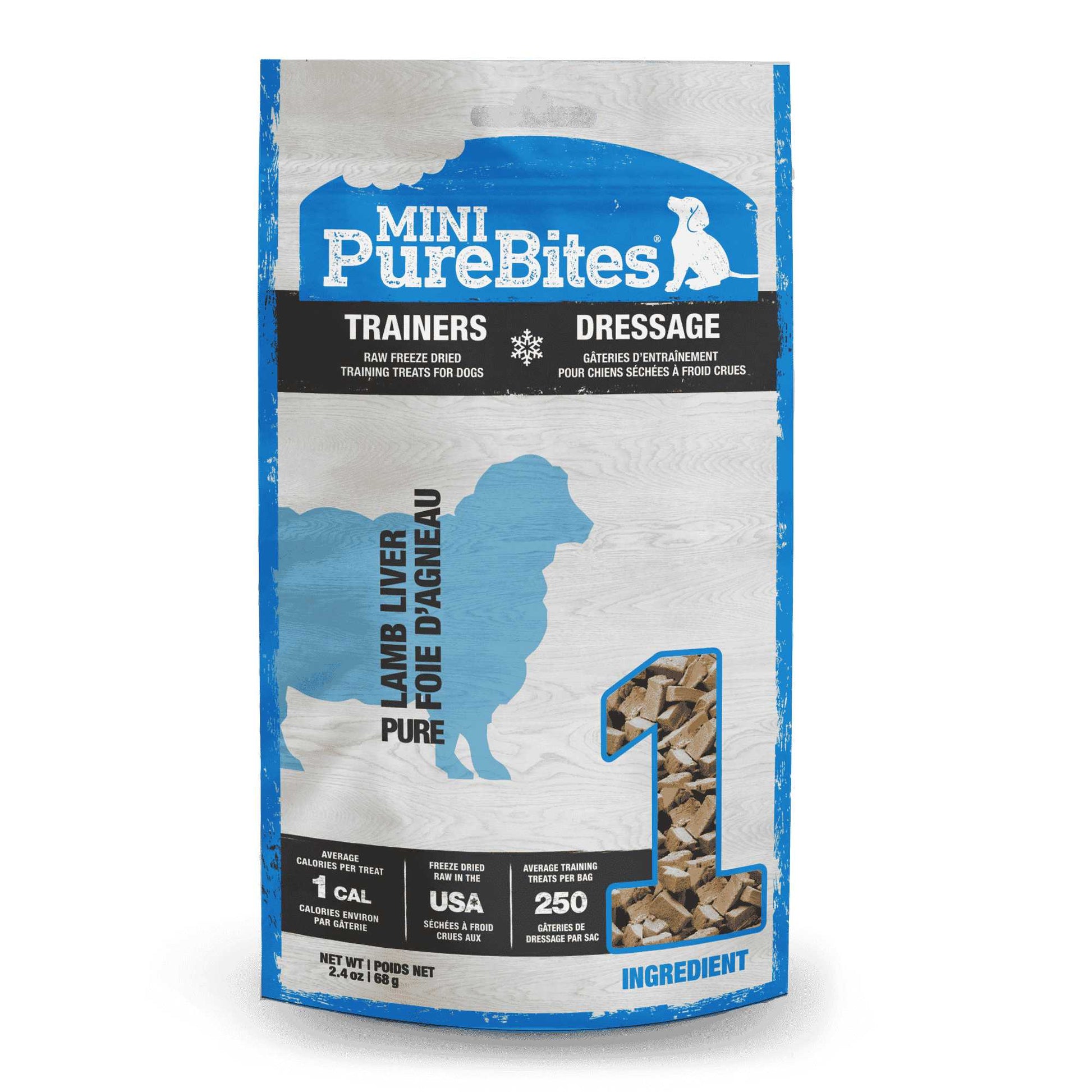 PureBites Mini-Trainers Pure Dog Treats Pure Treats
