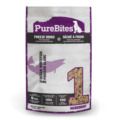 PureBites Whitefish Freeze-Dried Cat Treats 0.7 oz Pure Treats