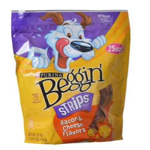Purina Beggin' Strips Dog Treats - Bacon & Cheese Flavor Purina