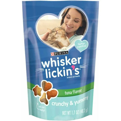 Purina Whisker Lickin's Crunch Lovers Tuna Flavored Cat Treats Purina