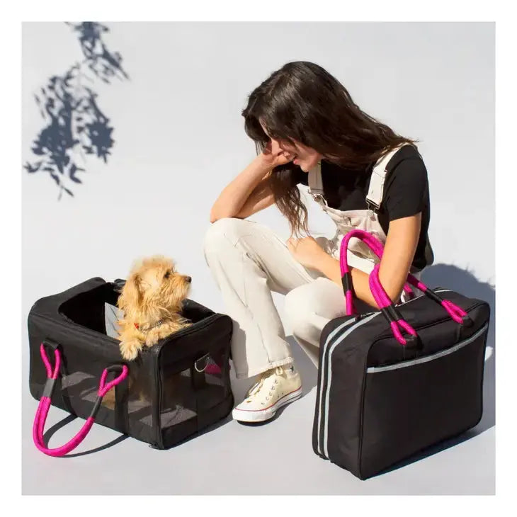 ROVERLUND Airline Compliant Pet Carrier, Travel Bag & Car Seat