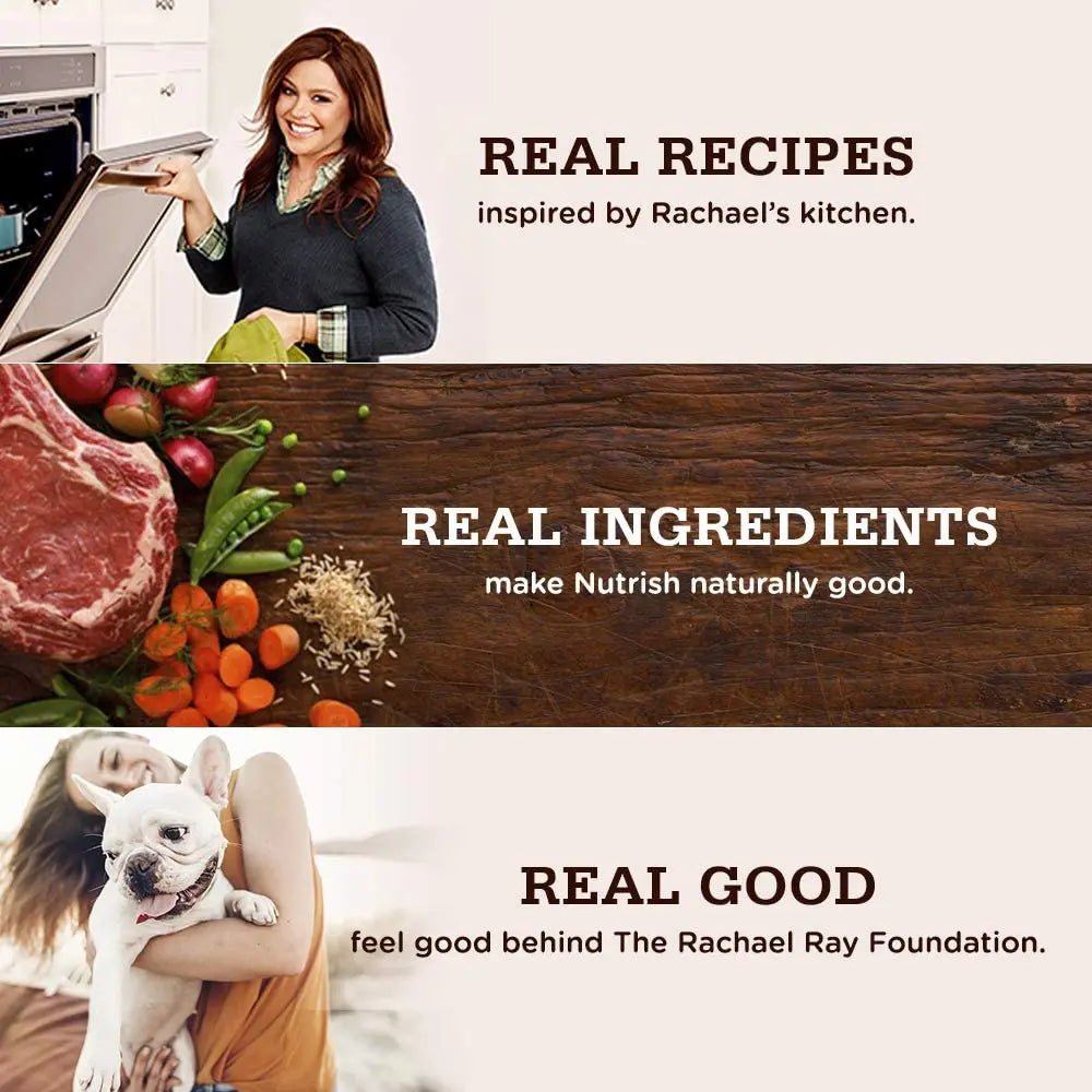 Rachael Ray NUTRISH Beef And Brown Rice Dry Dog Food Rachael Ray NUTRISH
