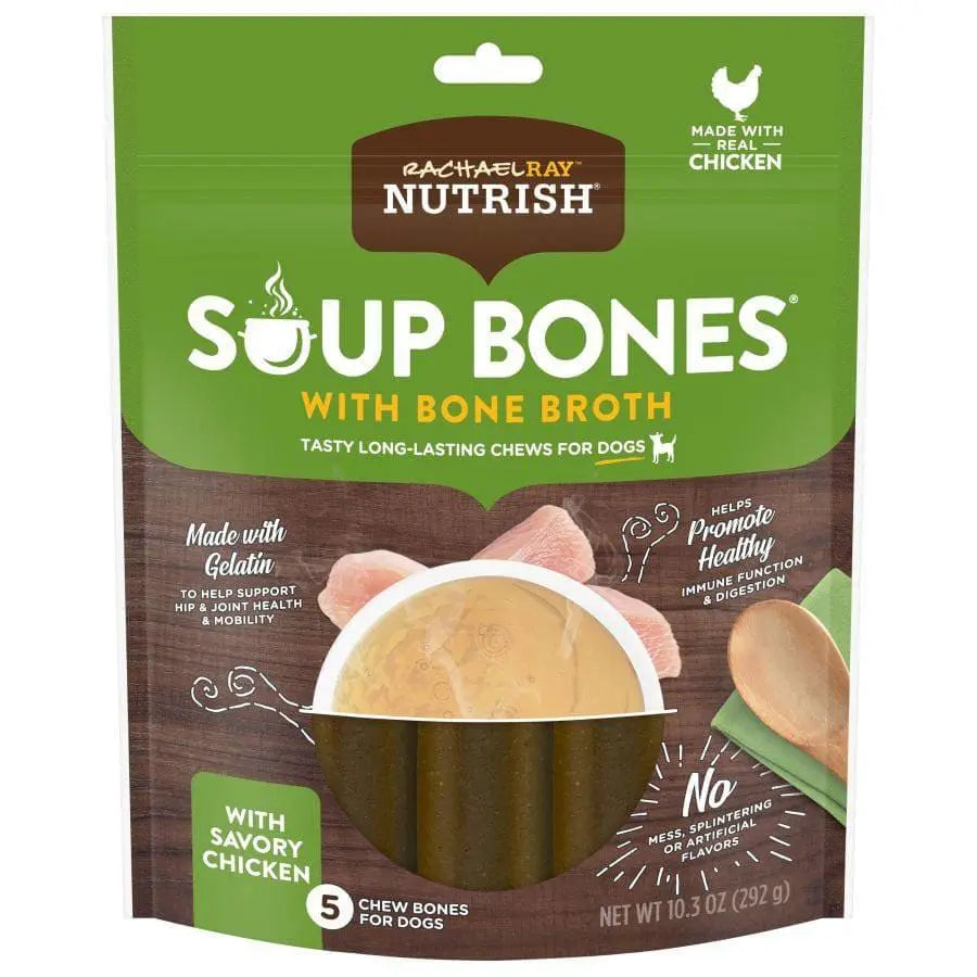 Rachael Ray NUTRISH Soup Bones Chicken Dog Treat 12.6 oz Rachael Ray NUTRISH
