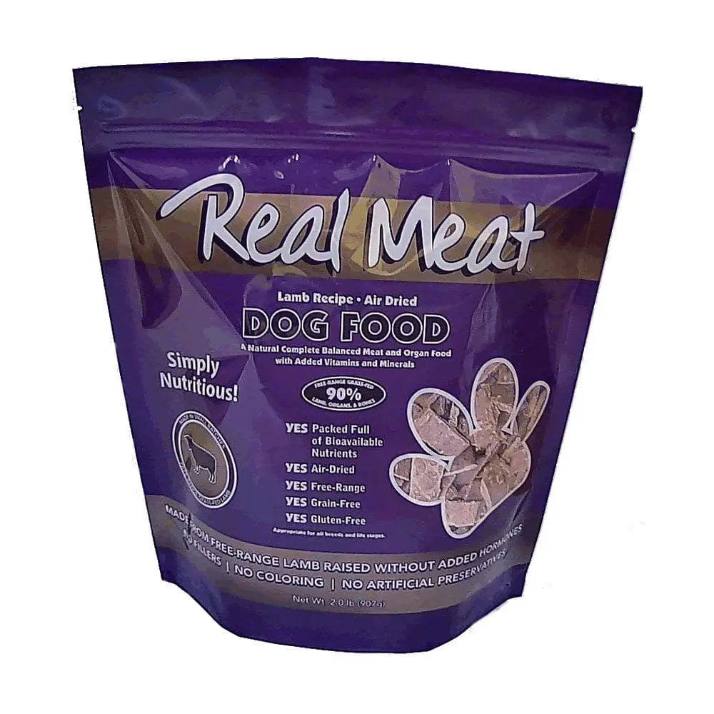 Real Meat® Air-Dried Lamb Dog Food 2 Lbs Real Meat®