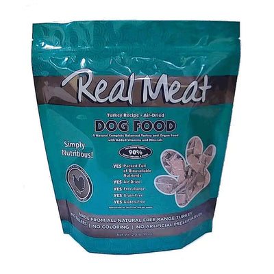 Real Meat® Air-Dried Turkey Dog Food 2 Lbs Real Meat®