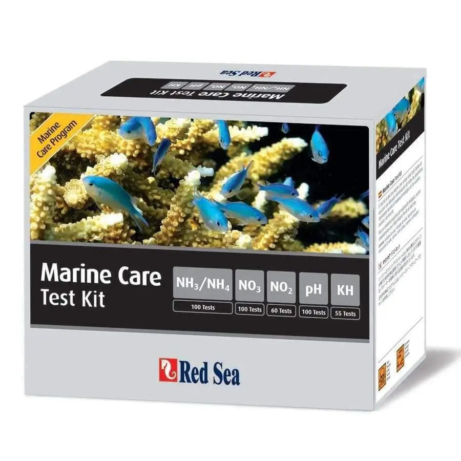 Red Sea Marine Care Test Kit 1ea/Ammonia: 100 Tests Nitrate: 50 Tests ...