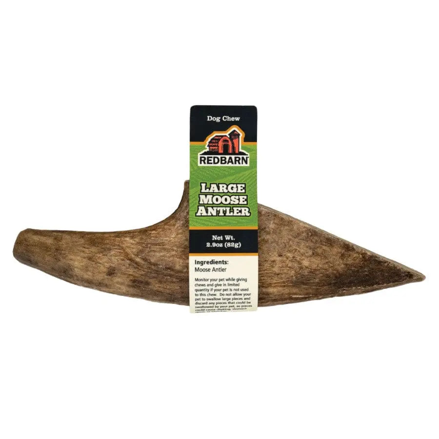 Redbarn Pet Products Moose Antler Dog Chew 12 ct Redbarn