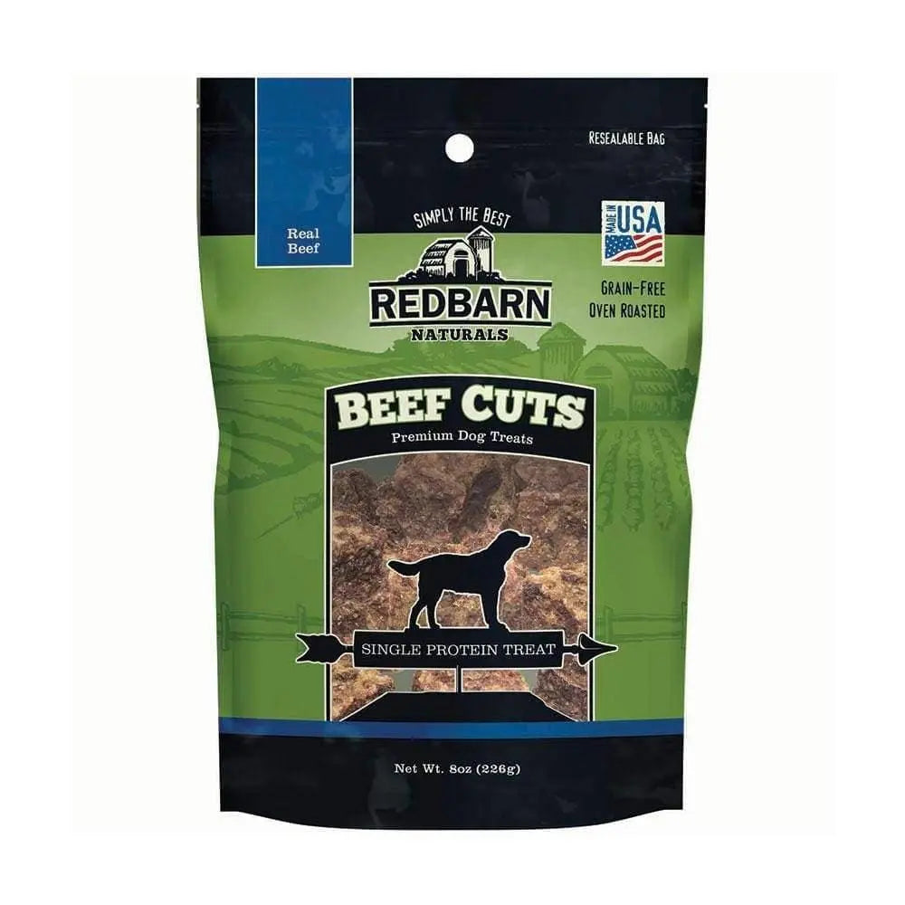 Redbarn® Grain Free Oven Roasted Beef Cuts Premium Dog Treats 8 Oz Redbarn