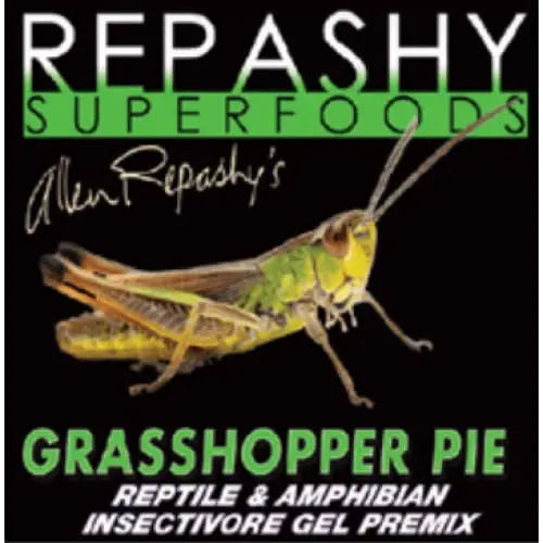 Repashy Grasshopper Pie Jar Reptiles & Amphibians Insectivore Gel Repashy