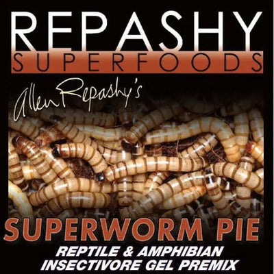 Repashy Superworm Pie Reptiles and Amphibians Insectivore Gel Premix Repashy