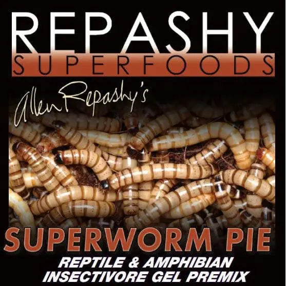 Repashy Superworm Pie Reptiles and Amphibians Insectivore Gel Premix Repashy