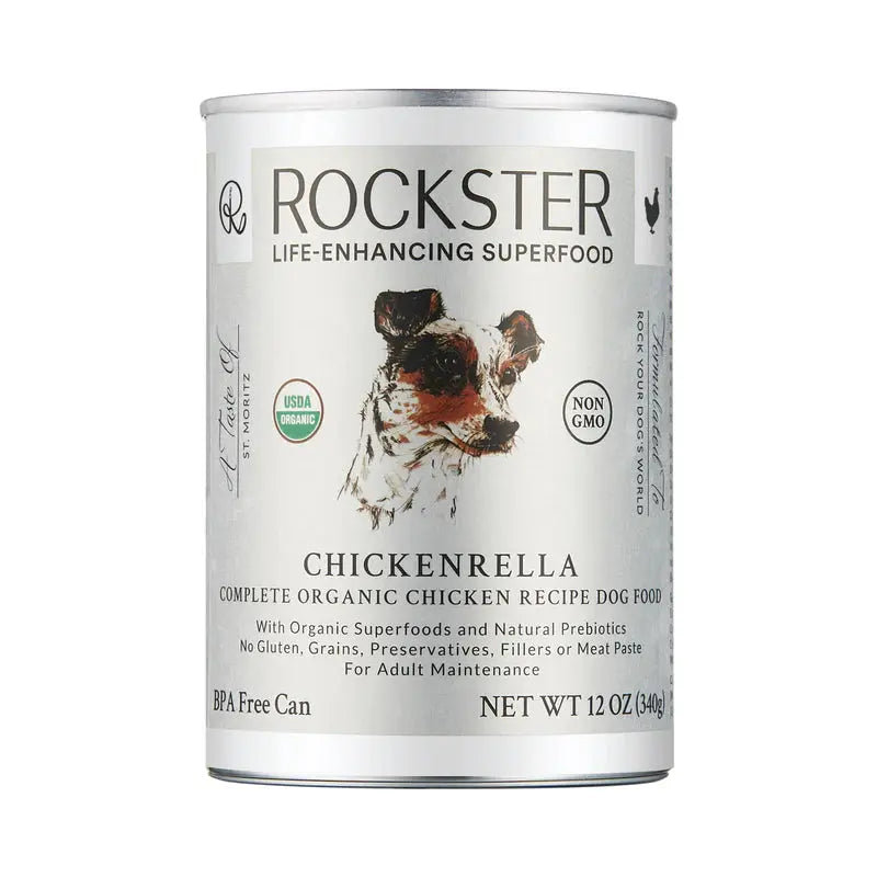 Rockster Chickenrella Organic Chicken Wet Dog Food Rockster
