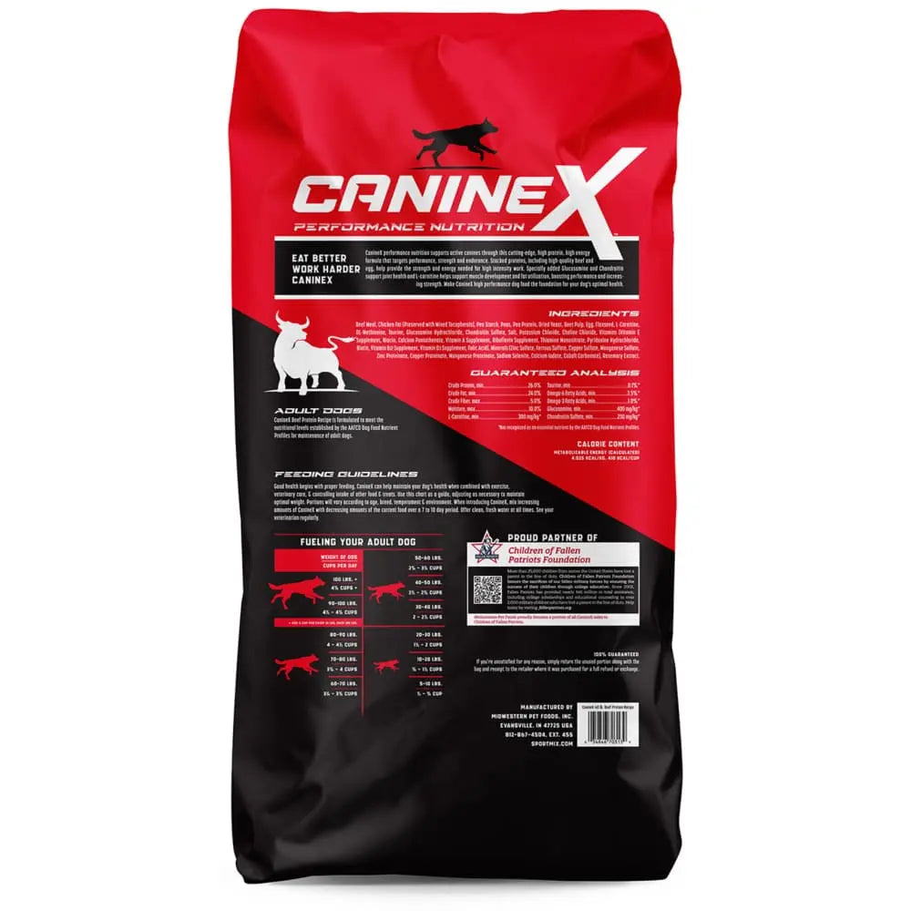 Caninex dog clearance food