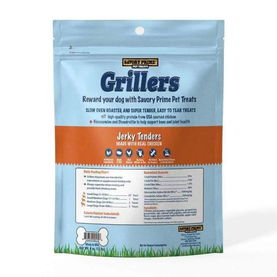 Savory Prime Girllers Chicken Tenders Dog Treat Savory Prime CPD
