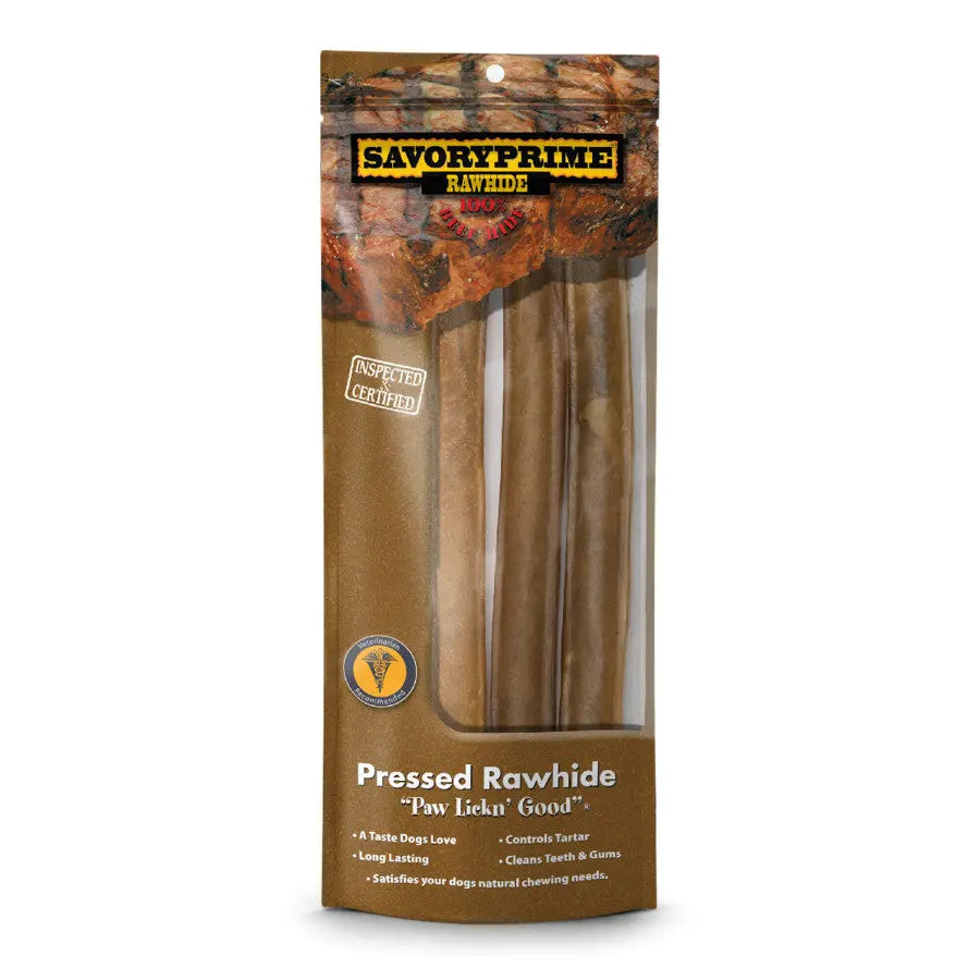 Savory Prime Pressed Roll Natural Dog Treat 10 in Savory Prime CPD