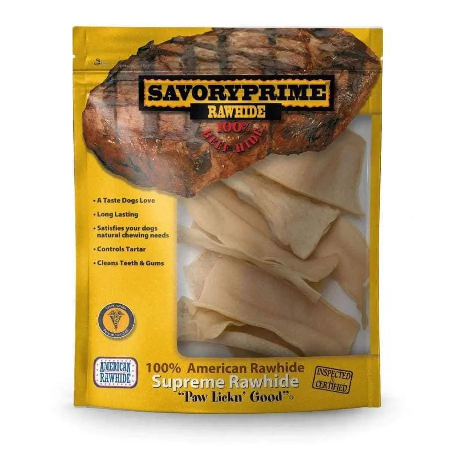 Savory Prime Rawhide Chips Natural Savory Prime CPD