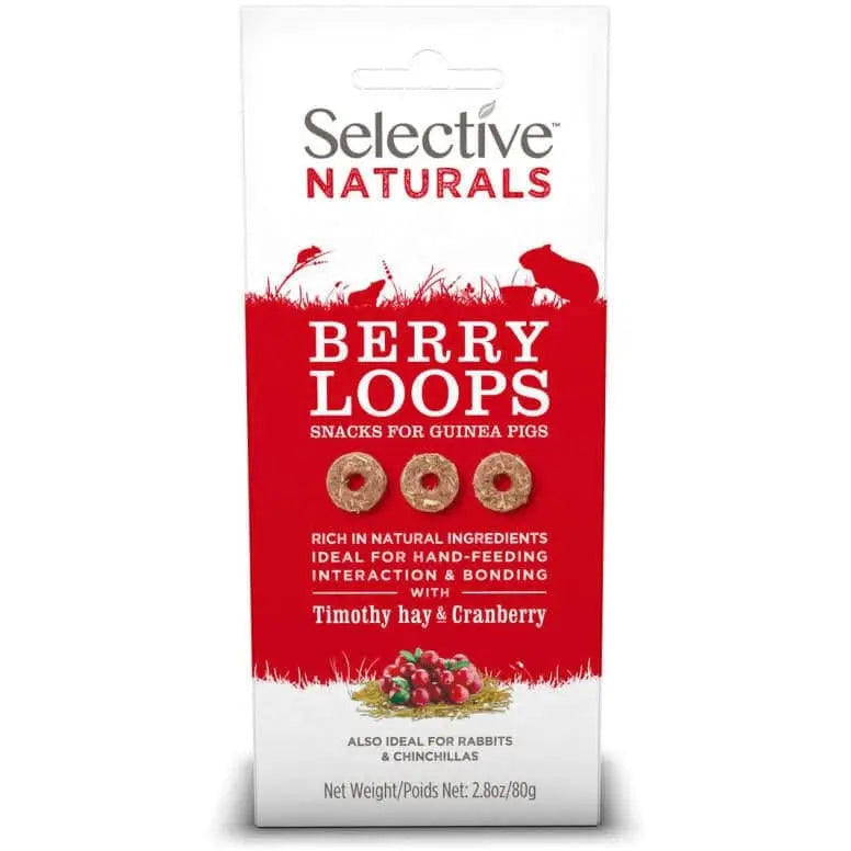 Science Selective Berry Loops Snacks for Guinea Pigs Science Selective