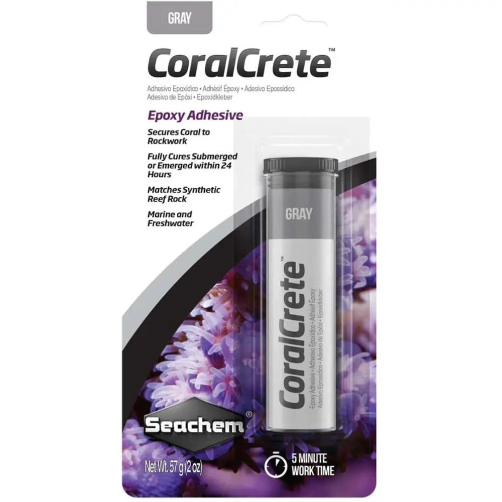 Seachem Laboratories CoralCrete Epoxy Adhesive Grey Seachem Laboratories CPD