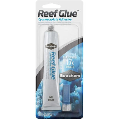 Seachem Laboratories Reef Glue Cyanoacrylate Adhesive Gel Clear Seachem Laboratories