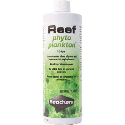 Seachem Laboratories Reef Phytoplankton Marine Nutritional Supplement Seachem Laboratories