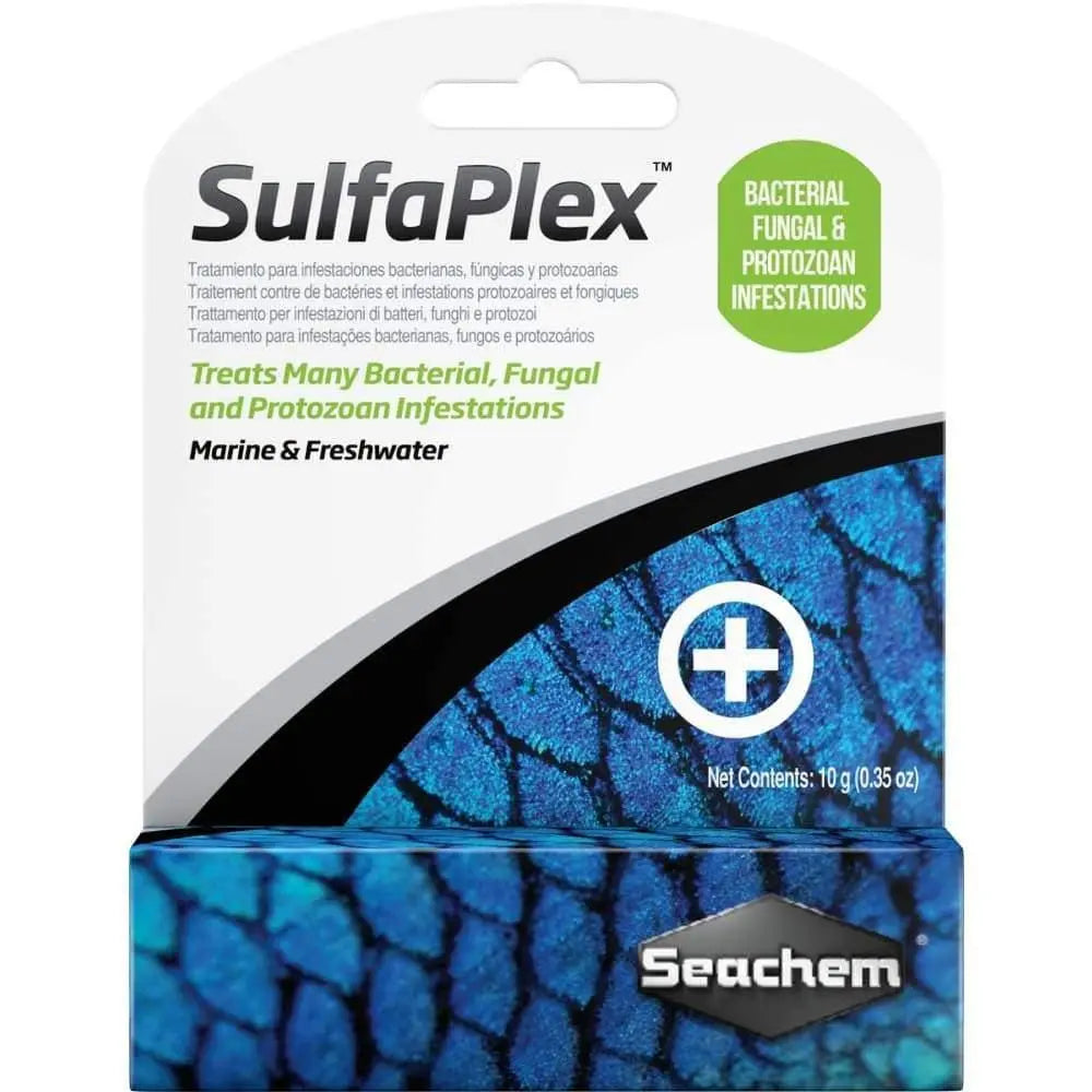 Seachem Laboratories Sulfaplex Antibiotic and Anti-fungal Medication 0.4 oz Seachem Laboratories