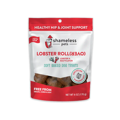 Shameless Pets Lobster Rollover Soft Baked Dog Treats Shameless Pets