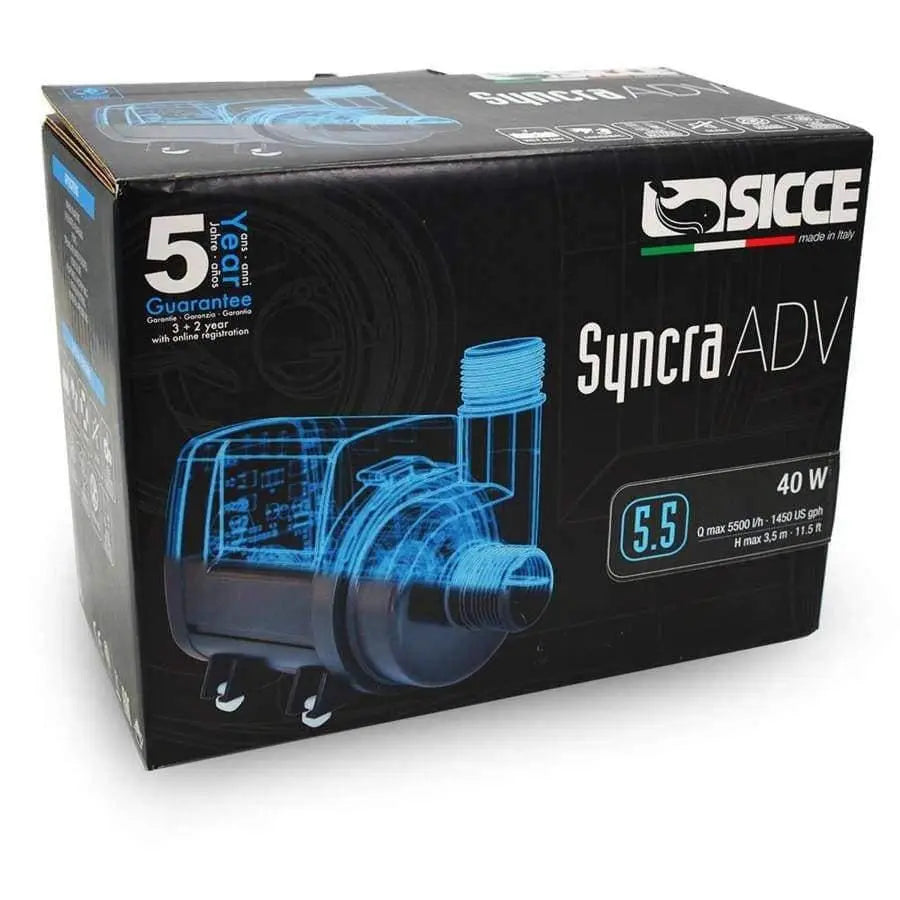 Sicce SYNCRA ADV 5.5 Return Pump - 1450 GPH 1ea Sicce CPD