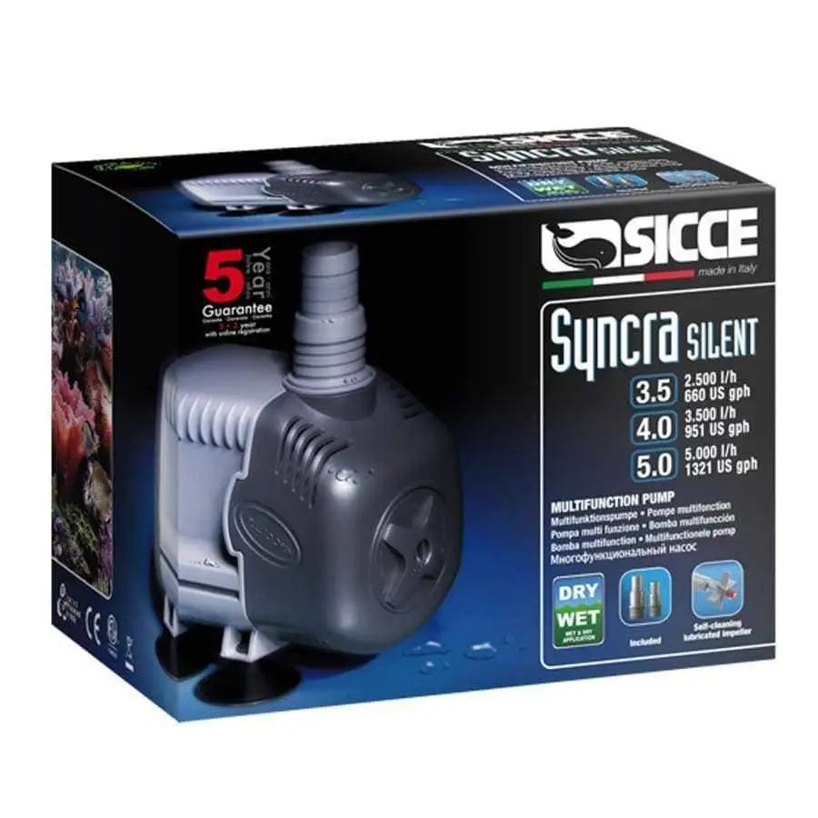 Sicce SYNCRA SILENT 5.0 Pump - 1321 GPH 1ea Sicce CPD