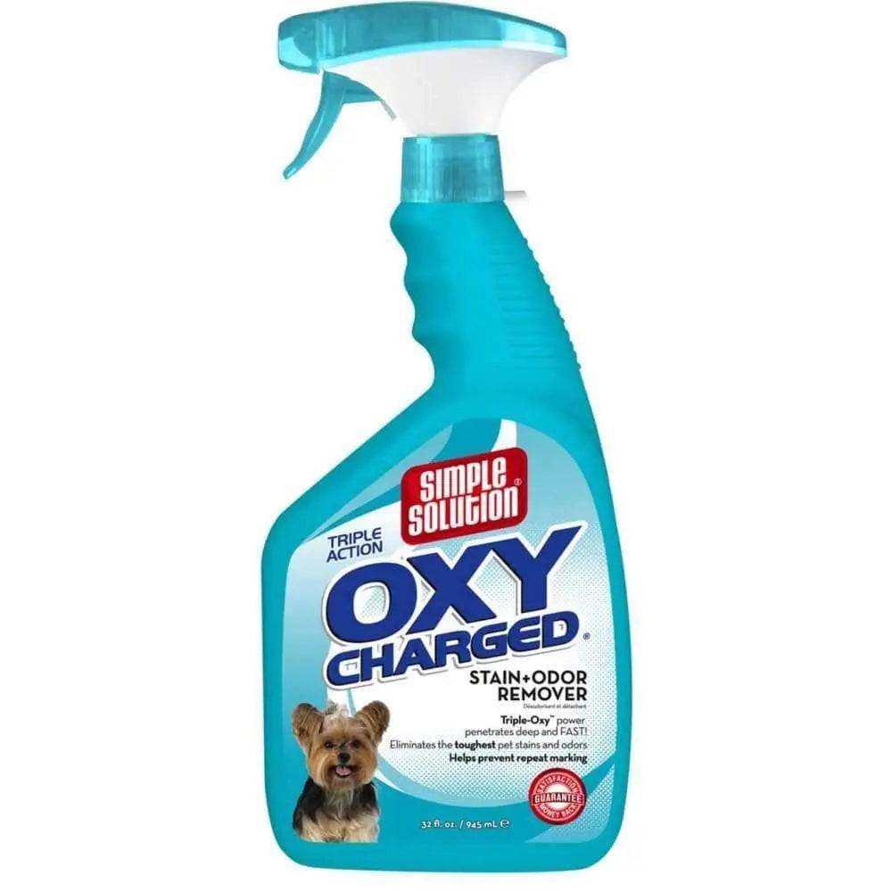 Simple Solution Oxy Charged Stain and Odor Remover 1ea/32 fl oz Simple Solution