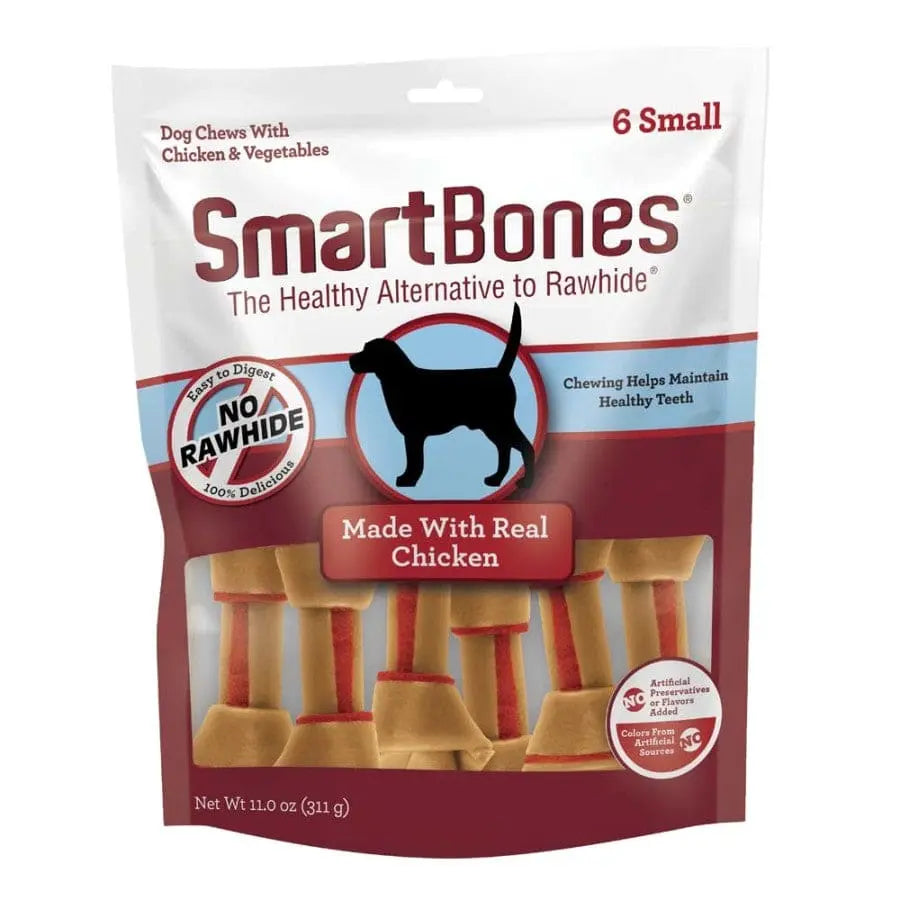 SmartBones Artificial-Free Chicken Dog Treat SmartBones