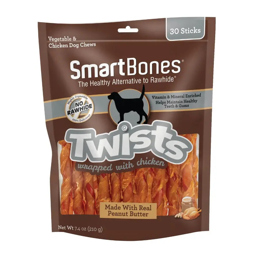 SmartBones Chicken Wrapped Twistz Dog Treat SmartBones