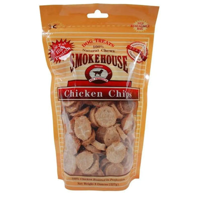 Smokehouse Chicken Chips Dog Treat 1ea/Small, 8 oz Smokehouse