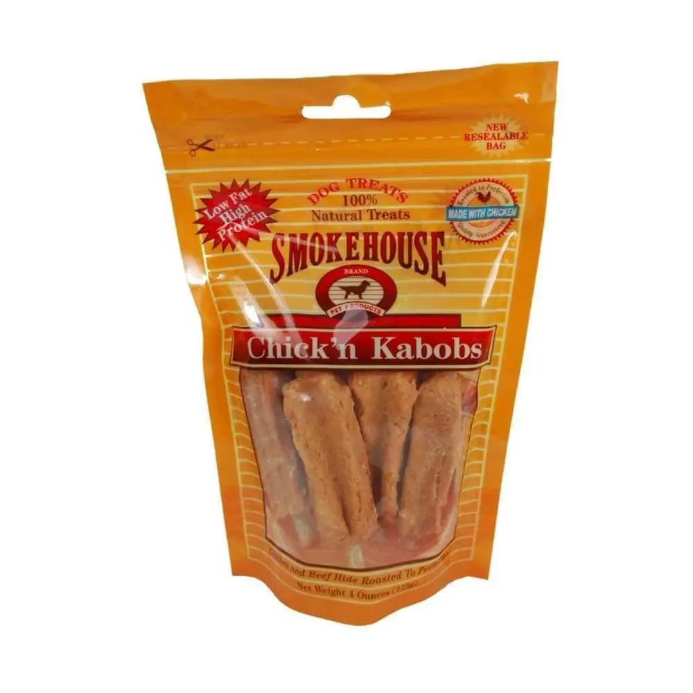 Smokehouse Chicken Kabobs Dog Treats 1ea/4 oz, Small Smokehouse