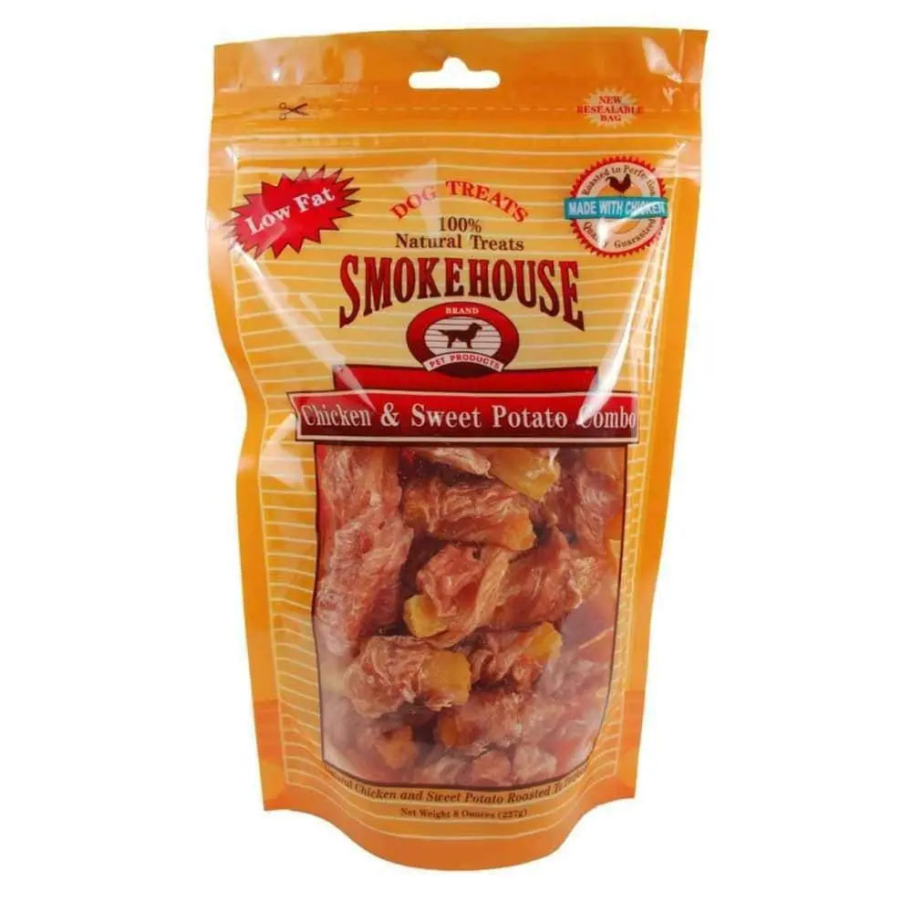 Smokehouse Chicken & Sweet Potato Dog Treat 1ea/8 oz Smokehouse