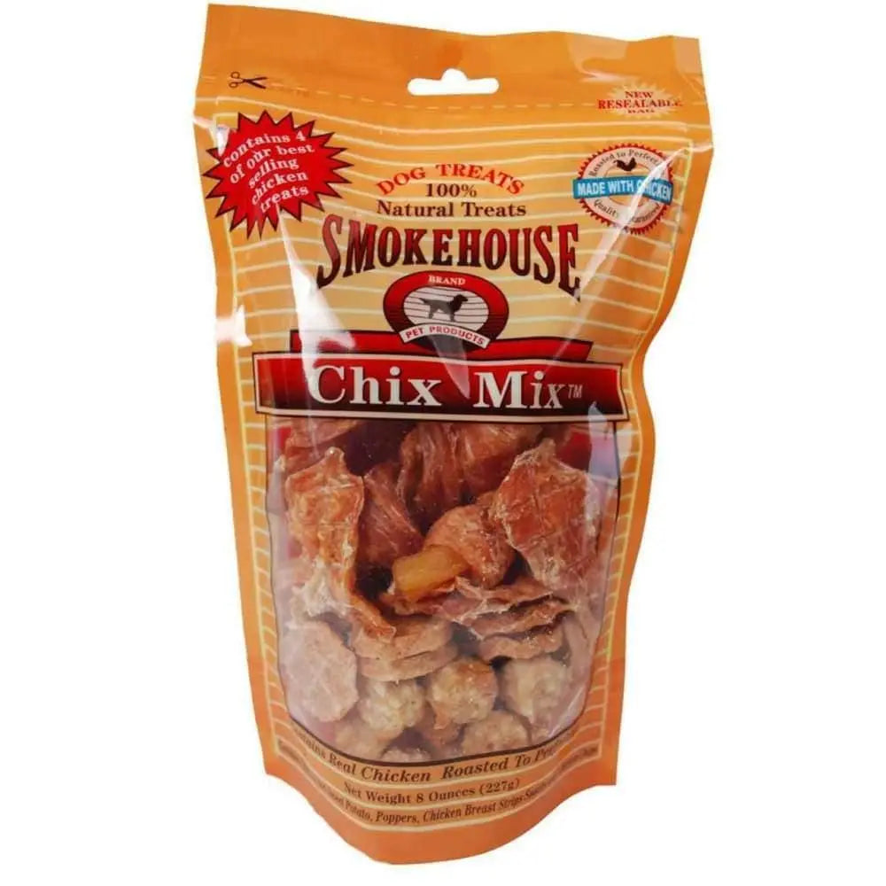 Smokehouse Chix Mix Dog Treats 1ea/8 oz Smokehouse