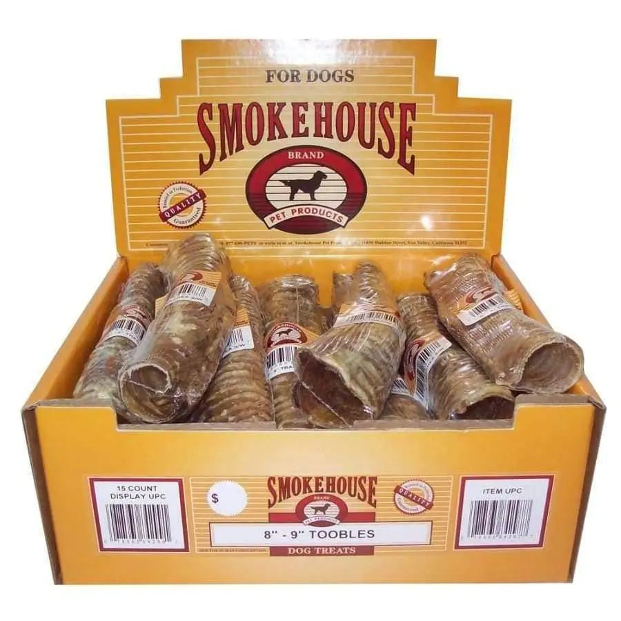 Smokehouse USA Made Toobles Dog Treat Display 15ea/8-9 in, 15 ct Smokehouse
