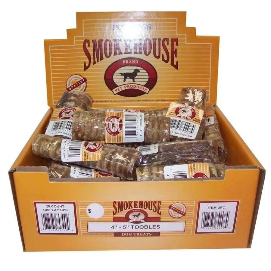 Smokehouse USA Made Toobles Dog Treat Display 25ea/4-5 in, 25 ct Smokehouse