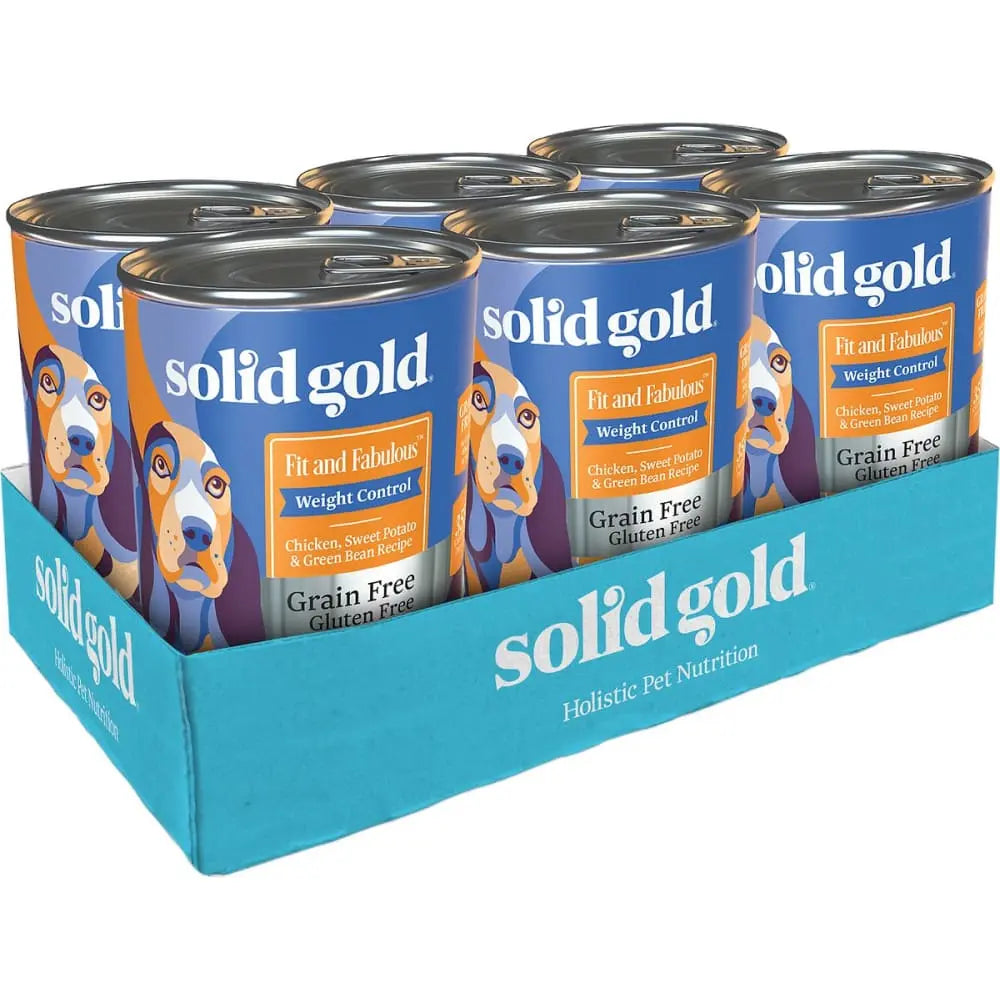 Solid Gold® Fit & Fabulous Chicken, Sweet Potatoes & Green Beans Recipe for Dog 13.2 Oz Solid Gold