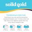 Solid Gold® Five Oceans Sardine & Tuna Recipe Shreds in Gravy Cat Food 3oz case of 24 Solid Gold