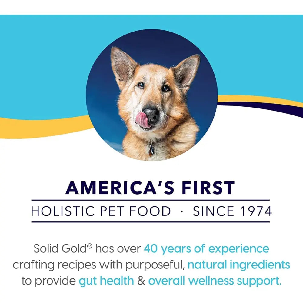 Solid Gold® Grain Free Chicken Bone Broth with Lavender & Chamomile Dog Meal Topper 8 Oz Solid Gold