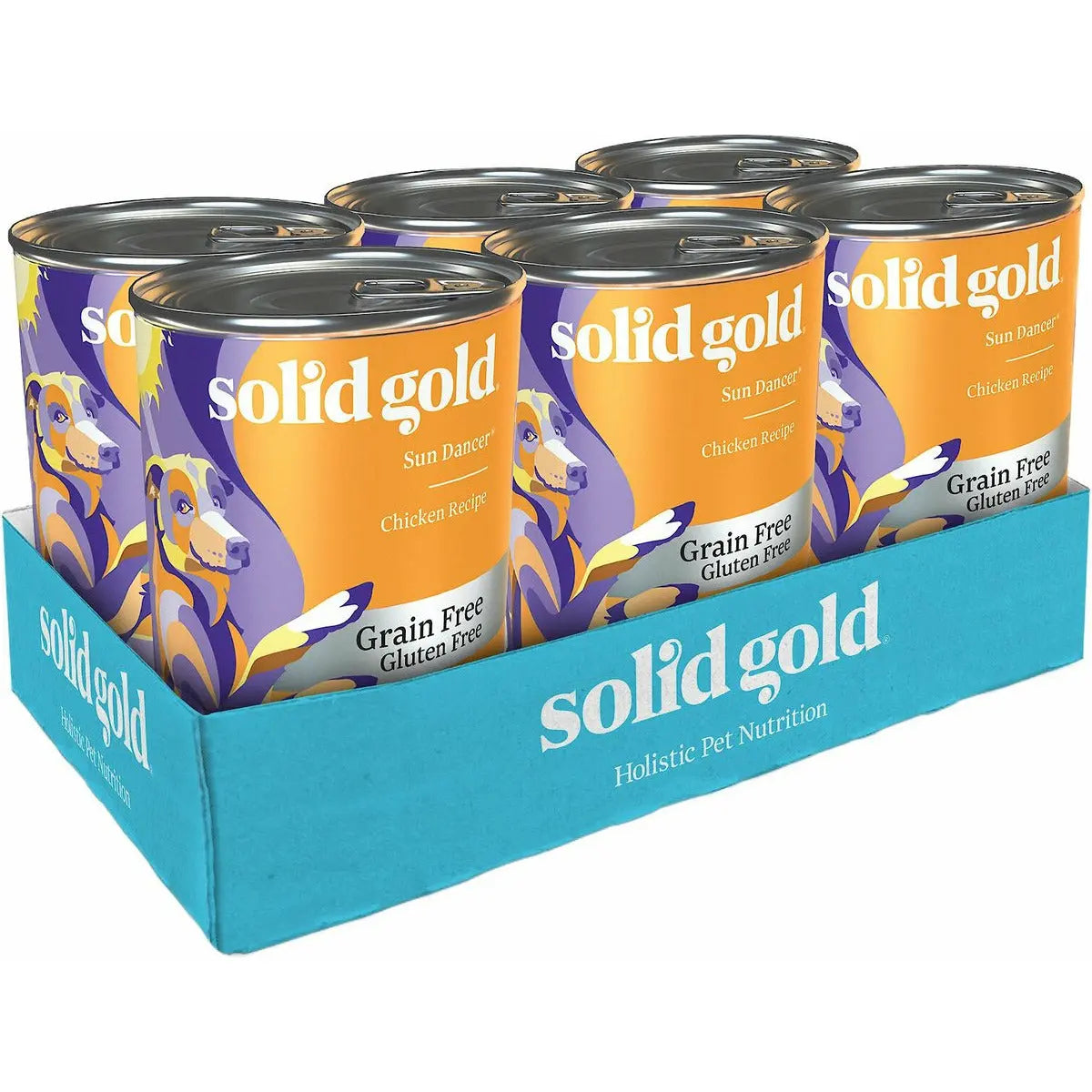 Solid Gold® Sun Dancer® Chicken Dog Recipe 13.2 Oz case of 6 Solid Gold