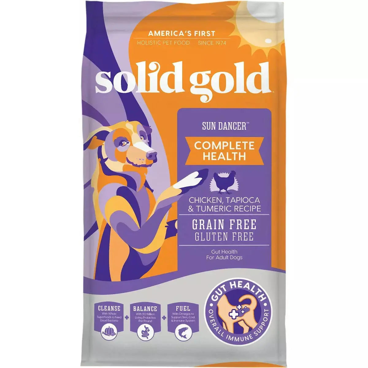 Solid Gold® Sun Dancer® Grain Free Chicken, Tapioca & Quinoa Dog food Solid Gold