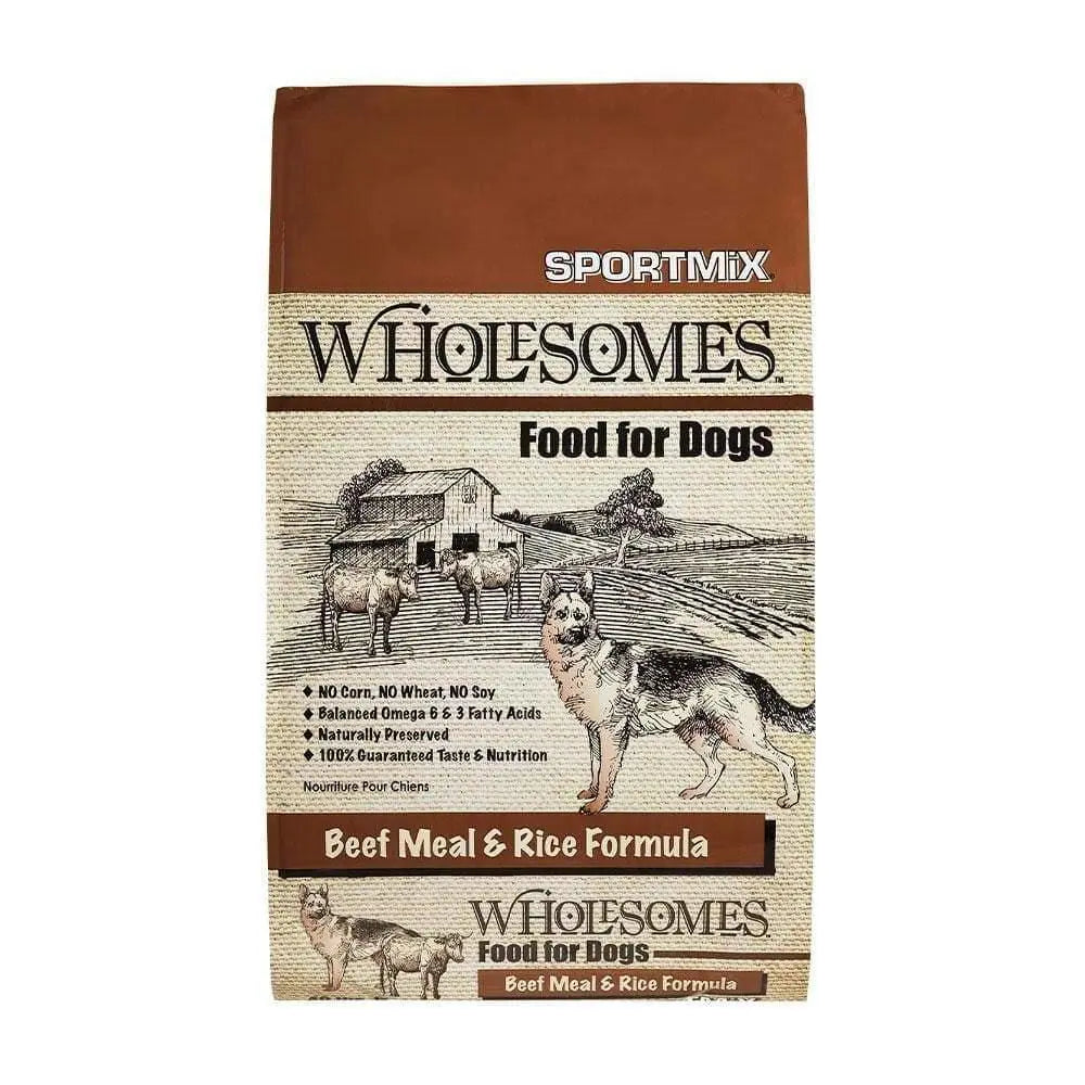 Sportmix® Wholesomes Beef Meal & Rice Formula 40 Lbs Sportmix®