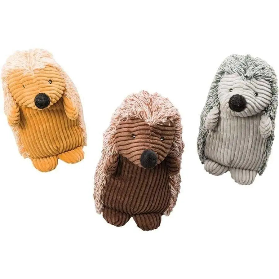 Spot Corduroy Hedgehogs Dog Toy Assorted 8 in Spot CPD